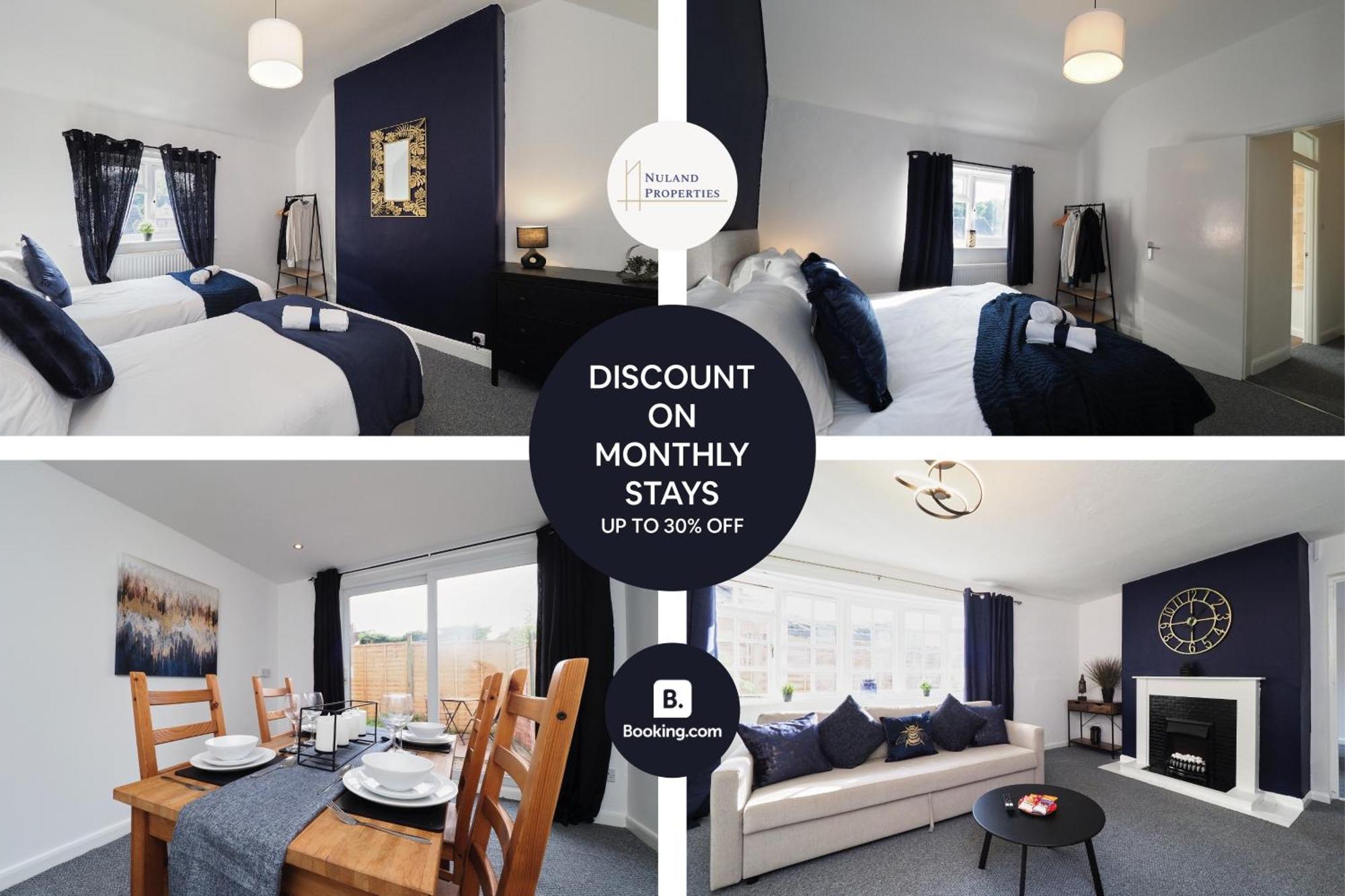 Home In Wellesbourne - Contractors - Families - Reduced Rates Zewnętrze zdjęcie